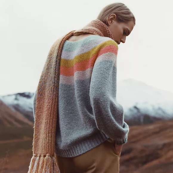 Anthropologie Colleen Scoop Neck Sweater - Picture 4 of 11